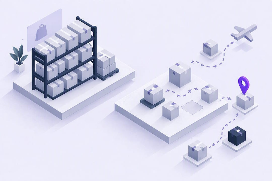 Isometric title card showing inventory drift